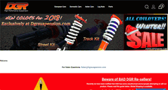 Desktop Screenshot of dgrsuspension.com